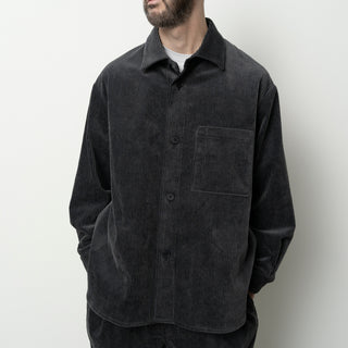 Still by Hand - Corduroy shirt jacket - Brown