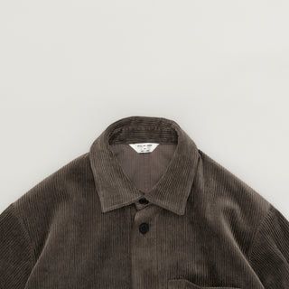 Still by Hand - Corduroy shirt jacket - Brown