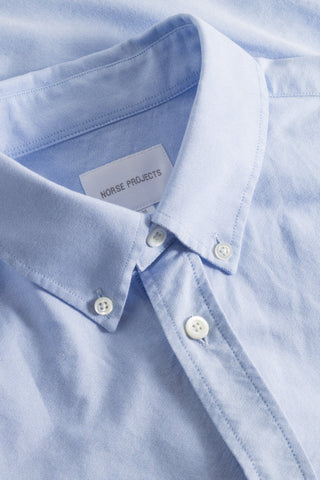 Norse Projects - Standard Oxford BD Shirt - Pale Blue
