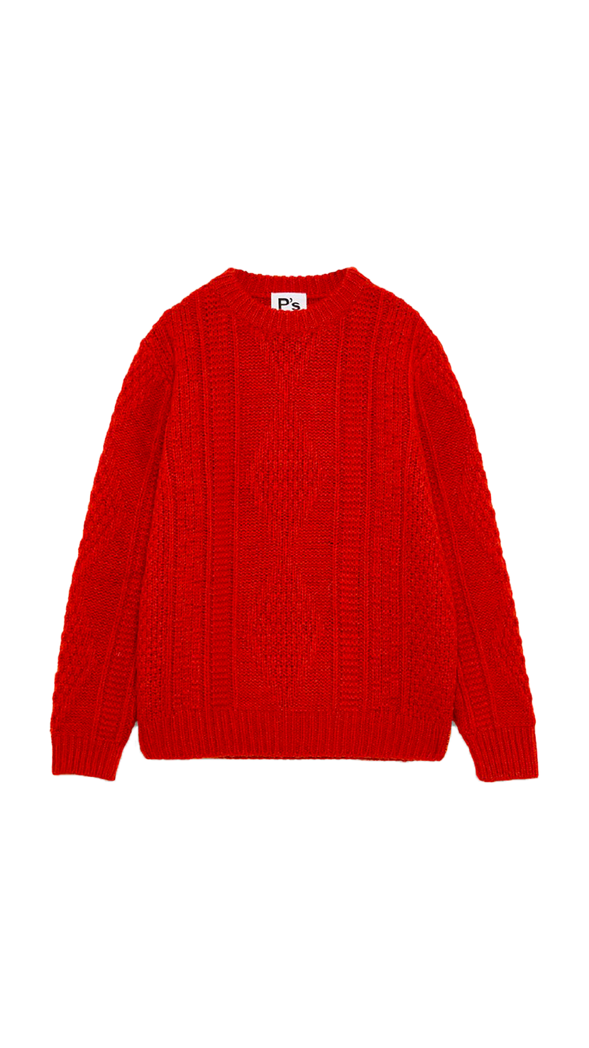 President's - Crew Neck Regular Reverse Fisherman - Rustic