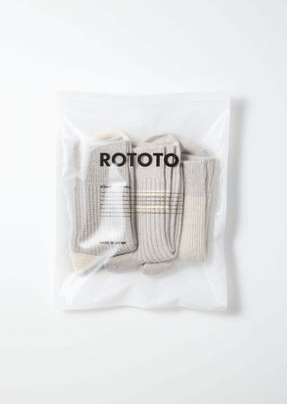 Pack Chaussettes - Gray/Off White - Parure store