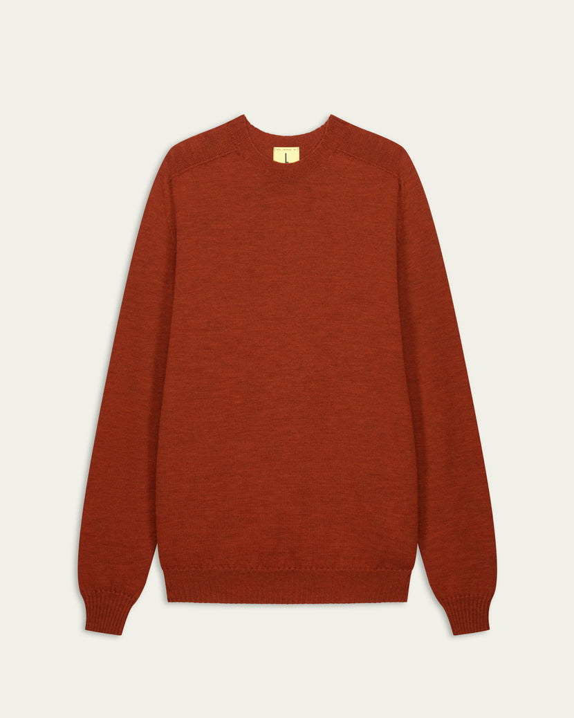 Nitto Knitwear - Aris Pull col rond - Orange