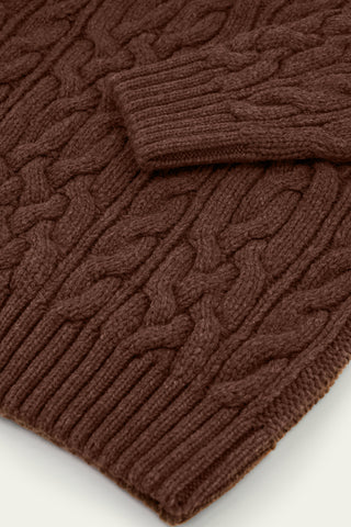 Nitto knitwear - Ohannes veste - Marron