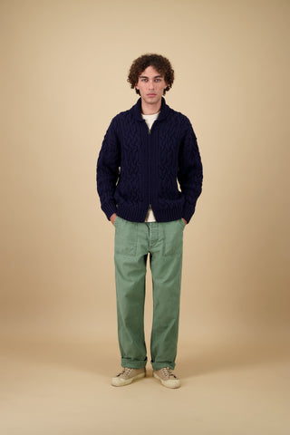 Nitto knitwear - Ohannes veste - Marine