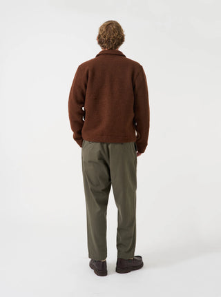 Wool Fleece Uniform Jacket - Cacao