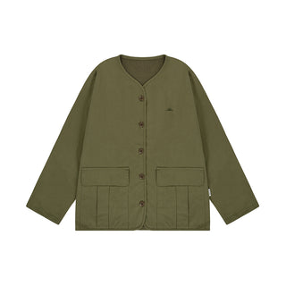 Kappy - Reversible Utility Round Jacket - Khaki