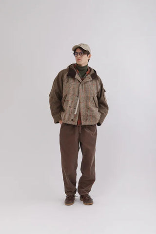 H.UNIT - Harris Tweed - Brown