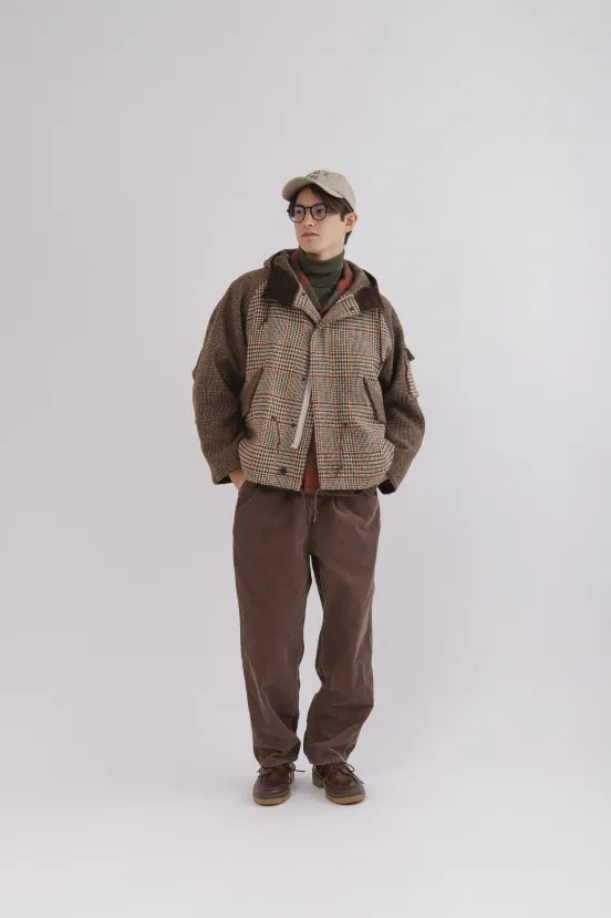 H.UNIT - Harris Tweed - Brown