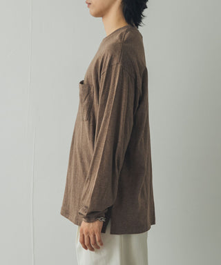Loose Pocket Long Sleeve - Mocha