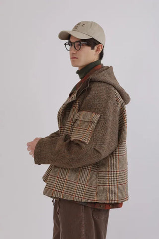 H.UNIT - Harris Tweed - Brown