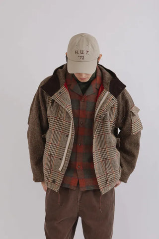 H.UNIT - Harris Tweed - Brown