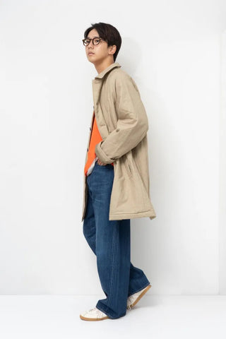 Ordinary Fits - Quilt Deli Coat - Beige
