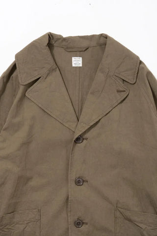 Ordinary Fits - P collar deli coat - khaki