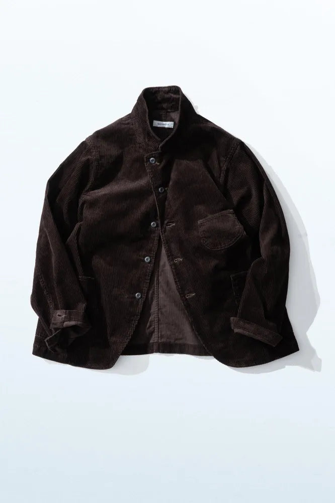 Corduroy Bell jacket - Brun