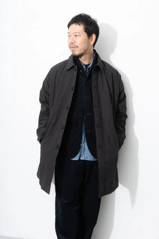 Quilt deli Coat - Black