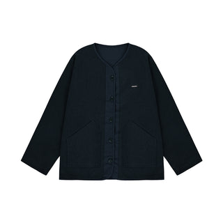 Kappy - Reversible Utility Round Jacket - Navy