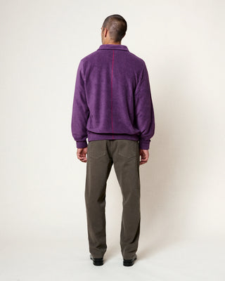 Atys Sponge Halfzip - Grape