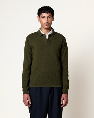 Nemesis Merino Polo - Khaki