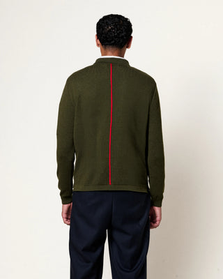 Nemesis Merino Polo - Khaki