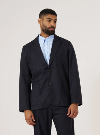 Universal Works - Two Button Jacket - Navy