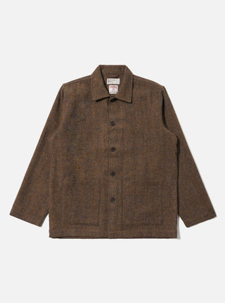 Universal Works - Harris Tweed Plaid Jacket - Gold