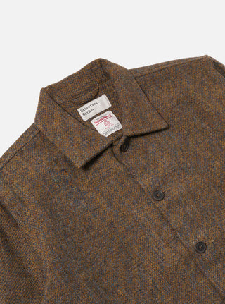 Universal Works - Harris Tweed Plaid Jacket - Gold