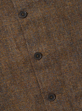 Universal Works - Harris Tweed Plaid Jacket - Gold