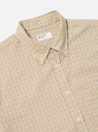 Universal Works - Shiro Check - Fawn