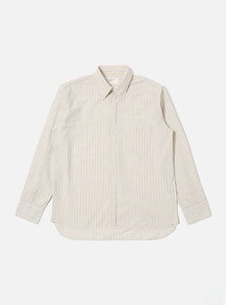 Universal Works - Pop Stripe One - Ecru