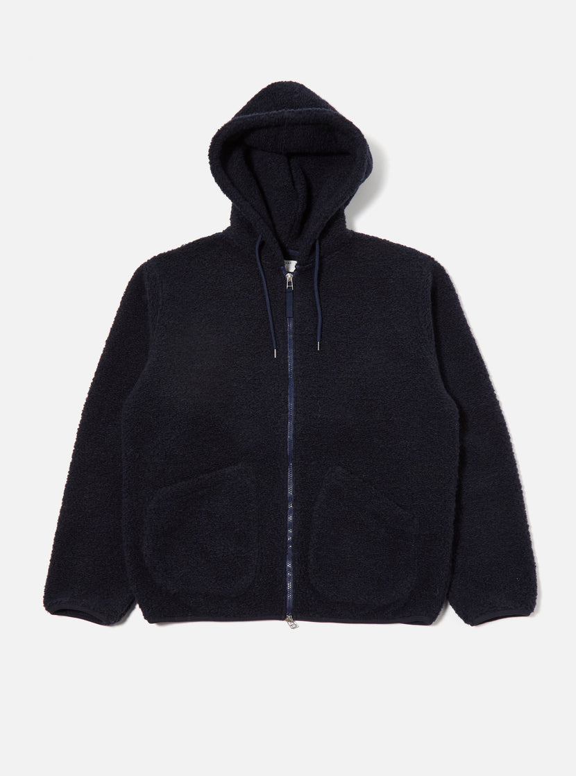 Universal Works - Alvar Fleece - Navy