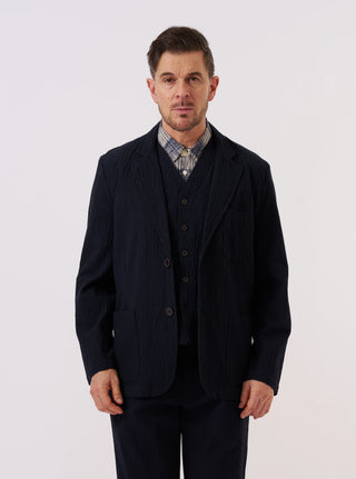 Universal works - Two button jacket ospina - Dark navy