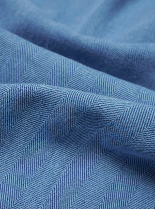 Universal works - Herringbone Track pant - washed Indigo