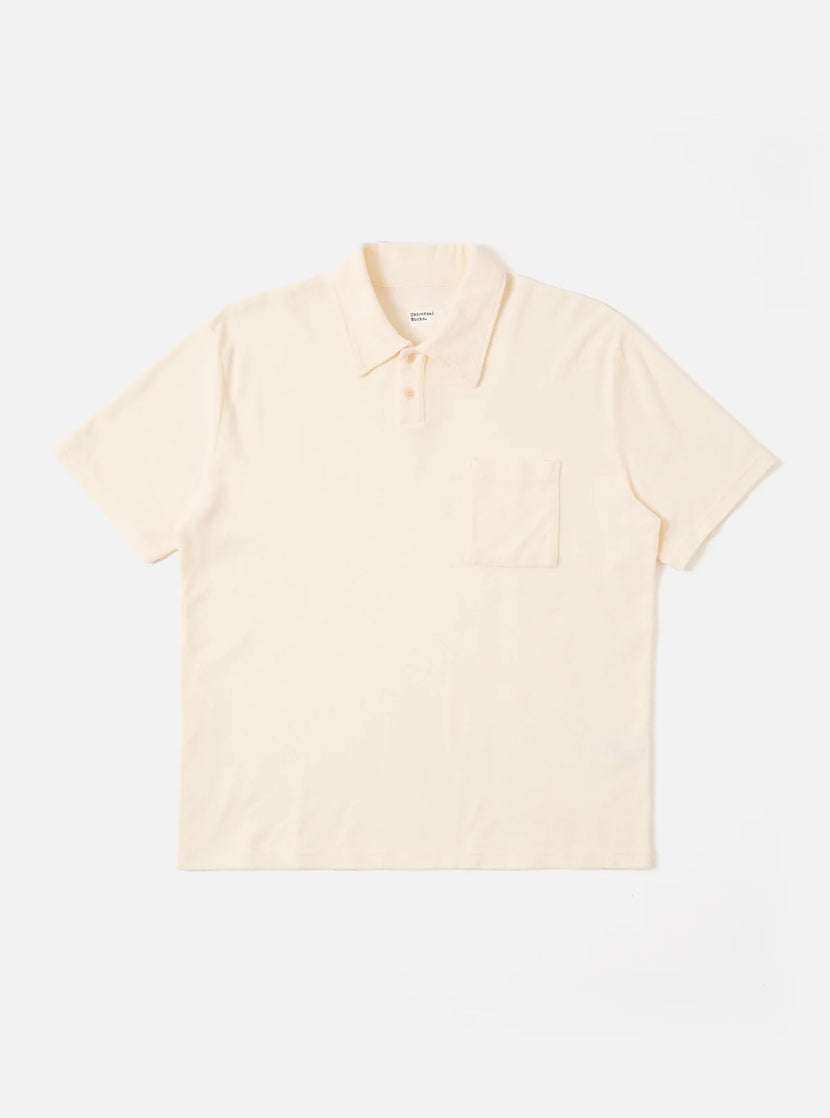 Universal Works - Newlyn polo - Ecru