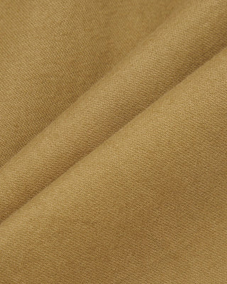 Brushed Moleskin Pleated Track Pant - Sand