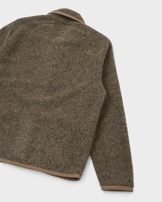 Bouclet Fleece Lancaster Jacket - Brown