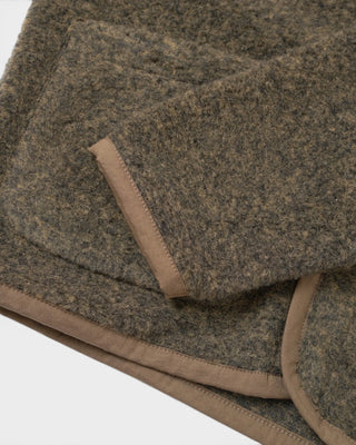 Bouclet Fleece Lancaster Jacket - Brown