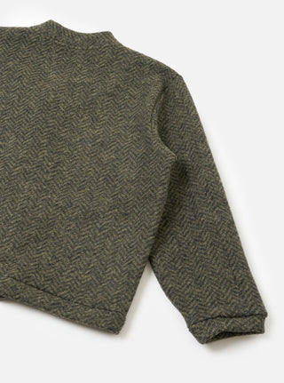 Raven Fleece Advance Cardigan - Olive