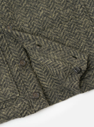 Raven Fleece Advance Cardigan - Olive
