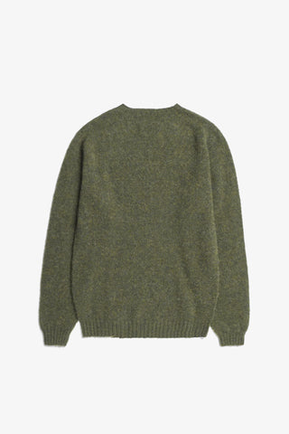 Norse Projects - Birnir Brushed Lambswool - Olive Night