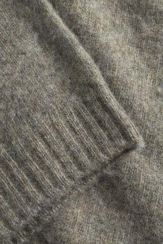 Norse Projects - Birnir Brushed Lambswool - Walnut