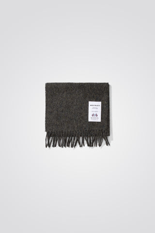 Moon Merino Lambswool Scarf - Charcoal