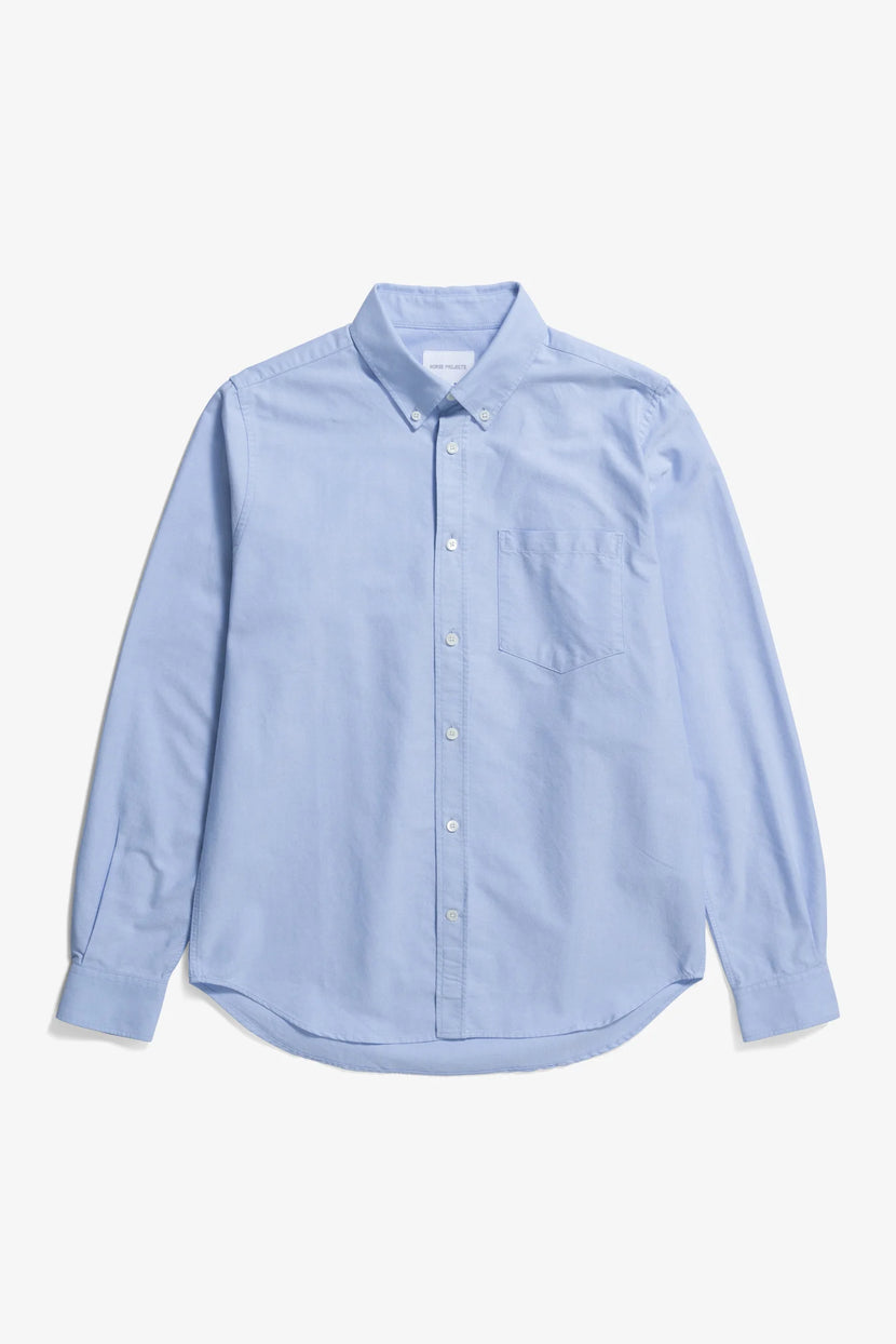 Norse Projects - Standard Oxford BD Shirt - Pale Blue
