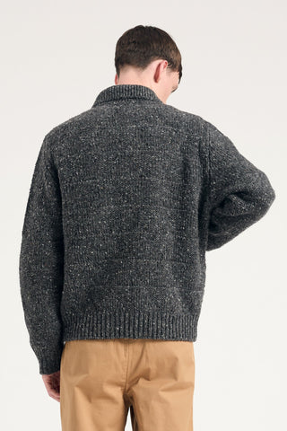 Norse Projects - Erik Donegal Diamond Jacket - Charcoal grey