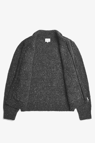 Norse Projects - Erik Donegal Diamond Jacket - Charcoal grey