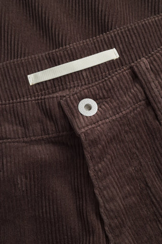 Norse Projects - Mogens Relaxed 5 Pocket Wide Wale Corduroy - espresso