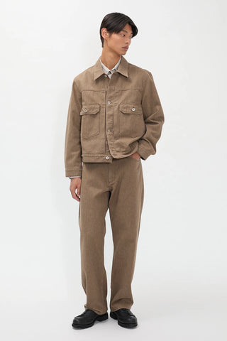 Norse Projects - Korshavn pant 5 pocket - Walnut