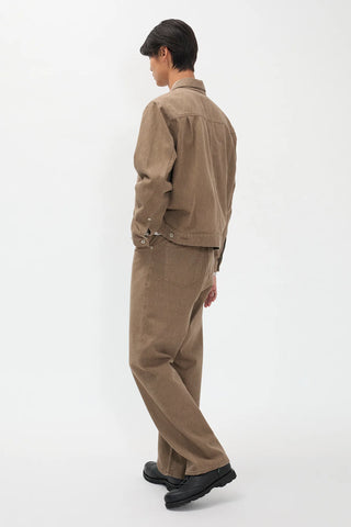Norse Projects - Korshavn pant 5 pocket - Walnut