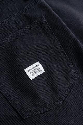 Norse Projects - Korshavn 5 Pocket Twill short - D.Navy