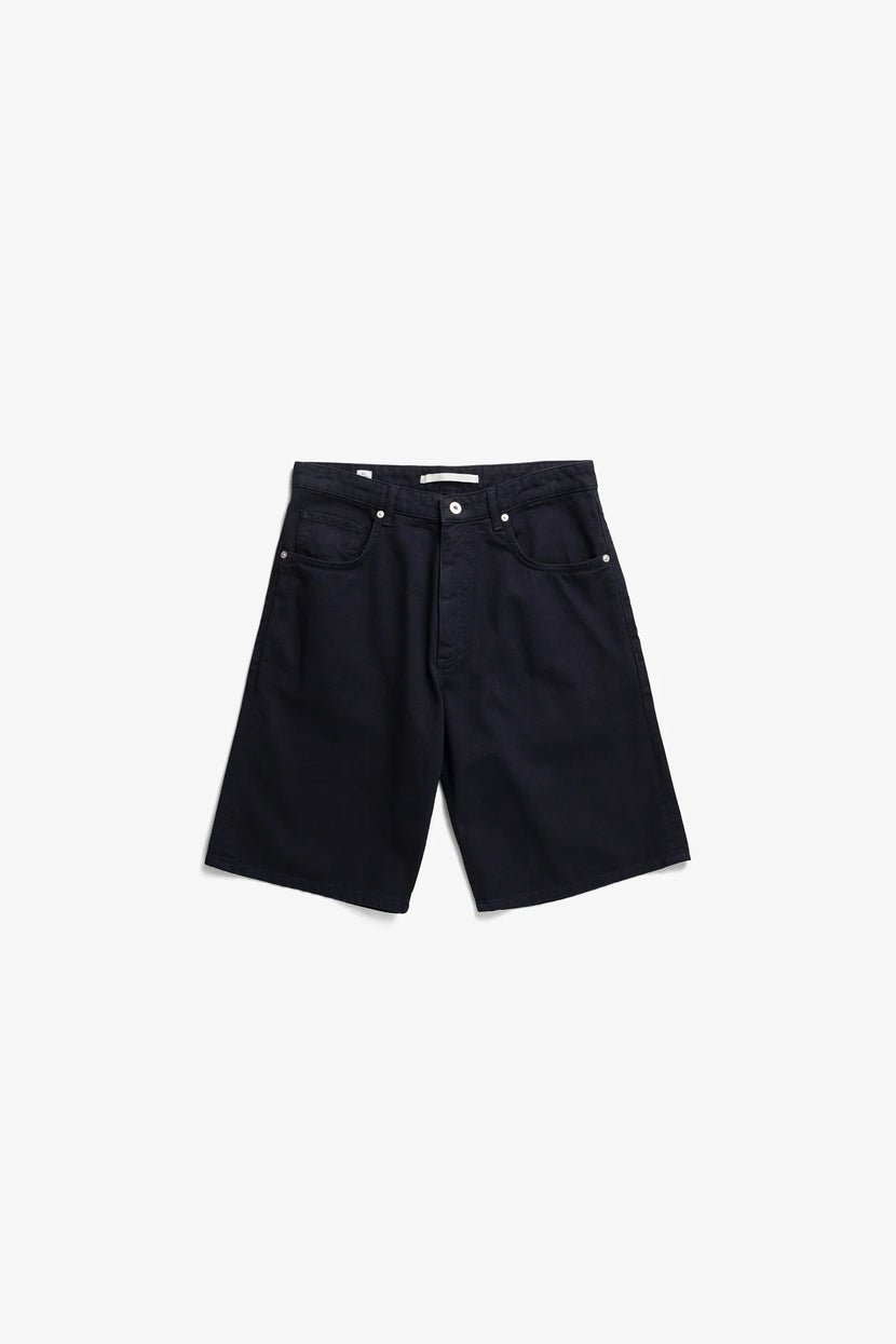 Norse Projects - Korshavn 5 Pocket Twill short - D.Navy