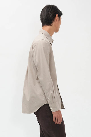 Norse Projects - Kongshoved Poplin shirt - Oatmeal